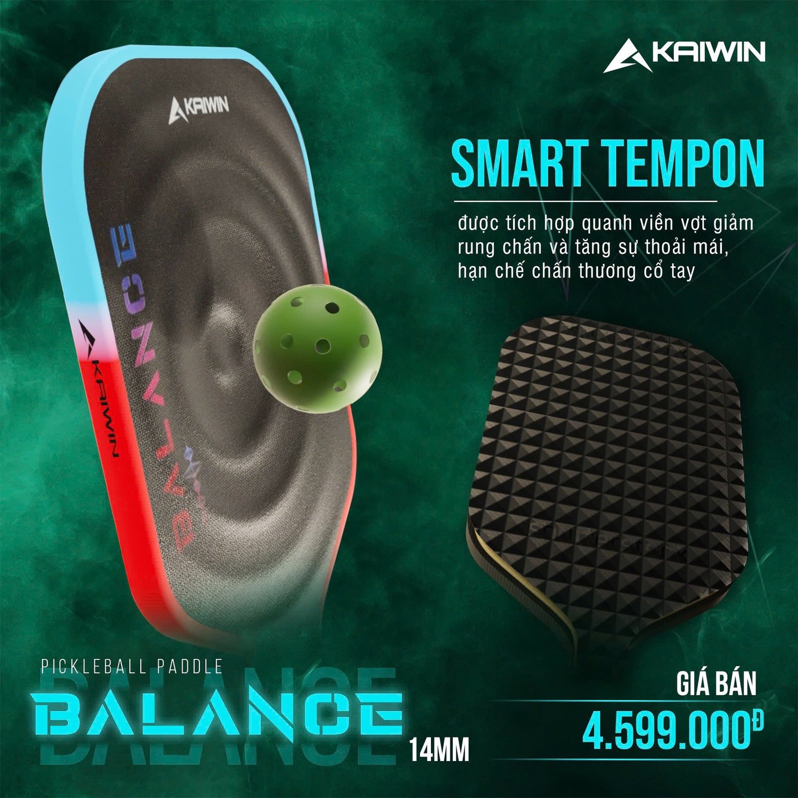 Vợt Pickleball Kaiwin Balance